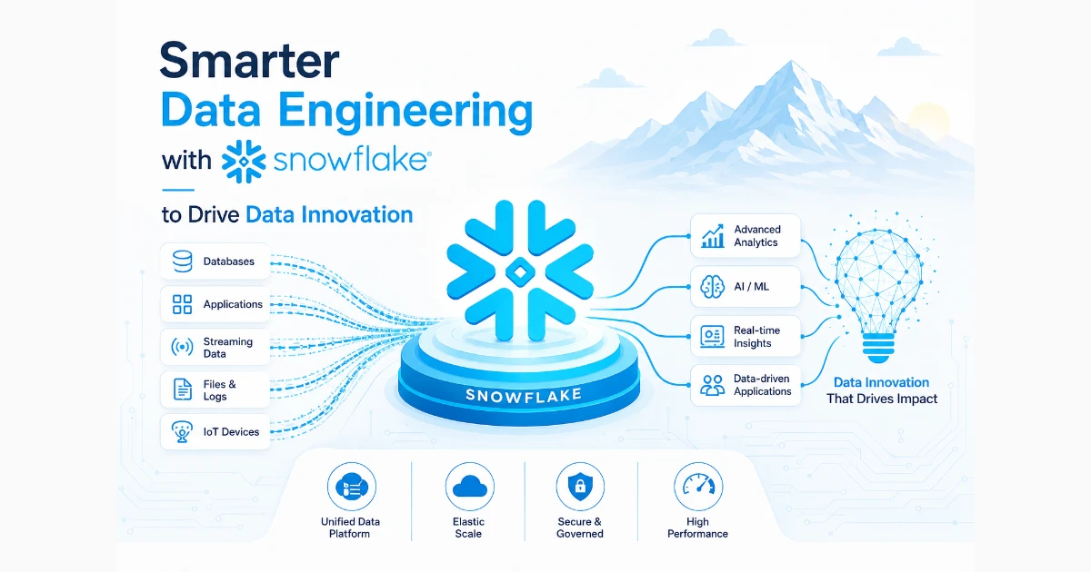 Smarter Data Engineering with Snowflake to Drive Data Innovation
